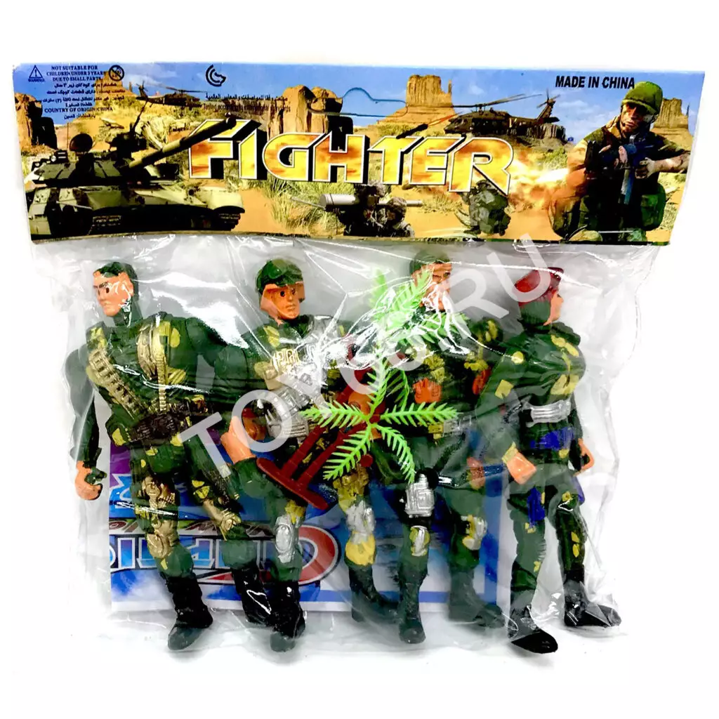 Фигурки Солдат в пакете 5833