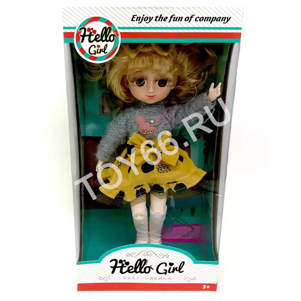 Кукла Hello girl, 38 см 5934-12