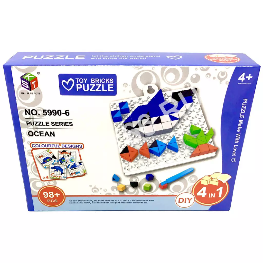 Пазл 4 в 1 Океан 5990-6