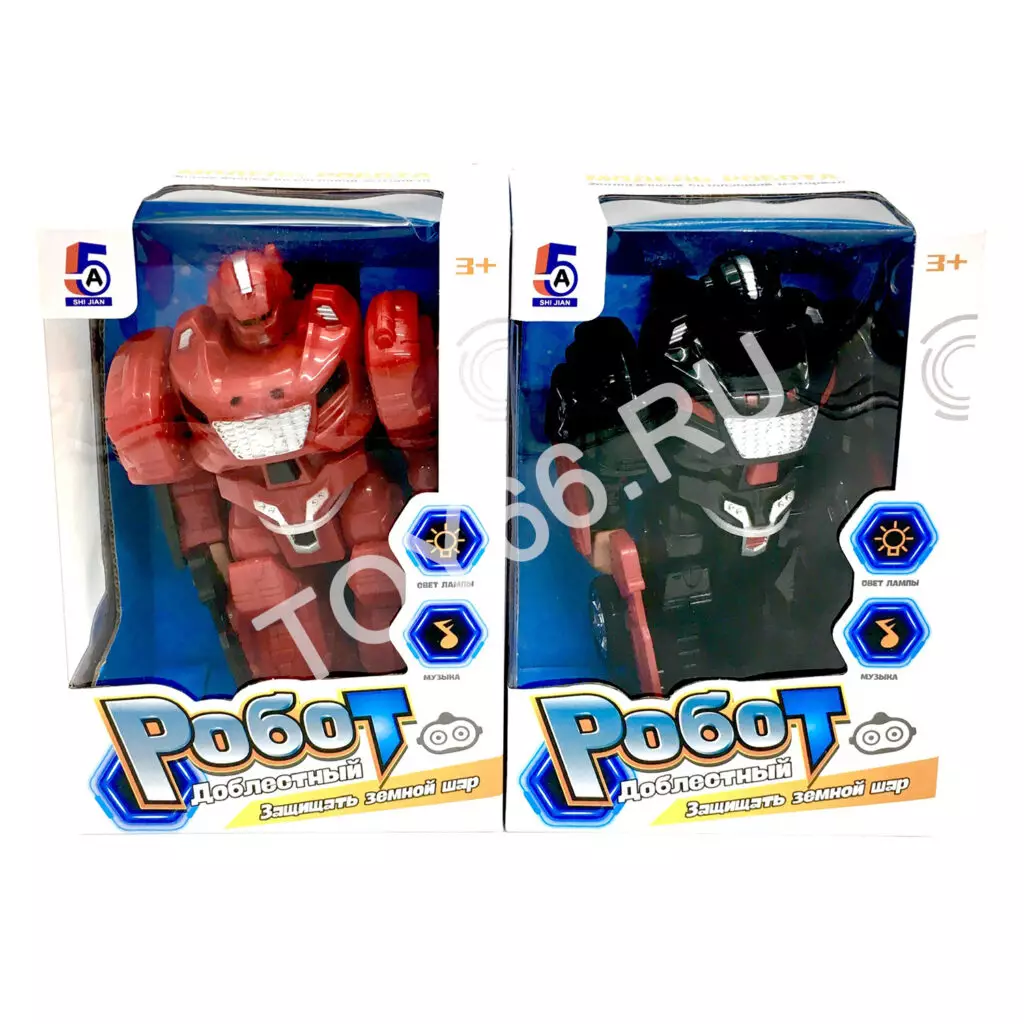 Робот (свет, звук) 5A-412E Робот (свет, звук) 5A-412E