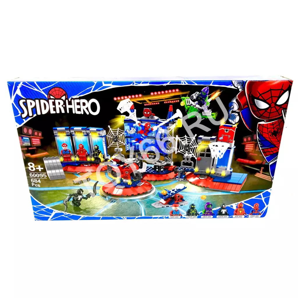 Конструктор Паук 502 дет. 60095 Конструктор Паук 502 дет. 60095