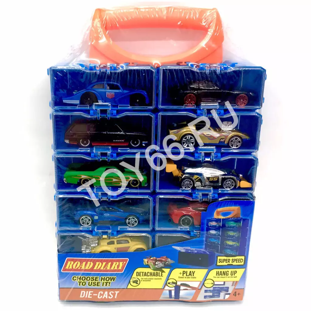 Хот вилс набор 12 машин в пластиковом кейсе 618-12S