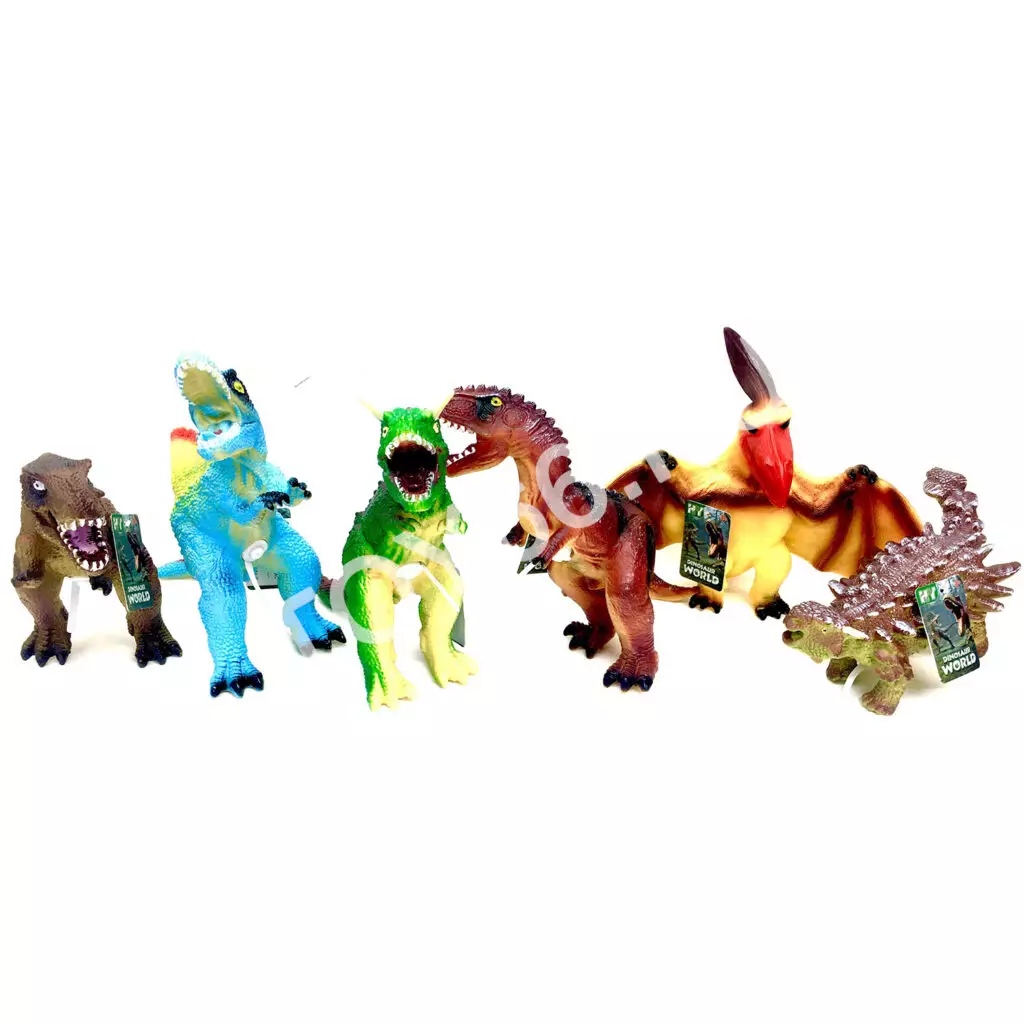 Фигурка Динозавра 36 шт в блоке 6214 Фигурка Динозавра 36 шт в блоке 6214