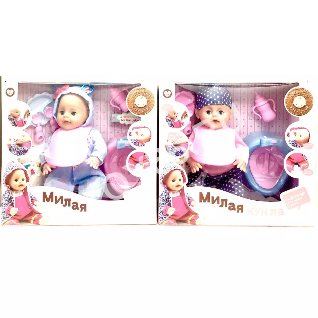 Пупс Милая кукла с аксессуарами 6658-1-36