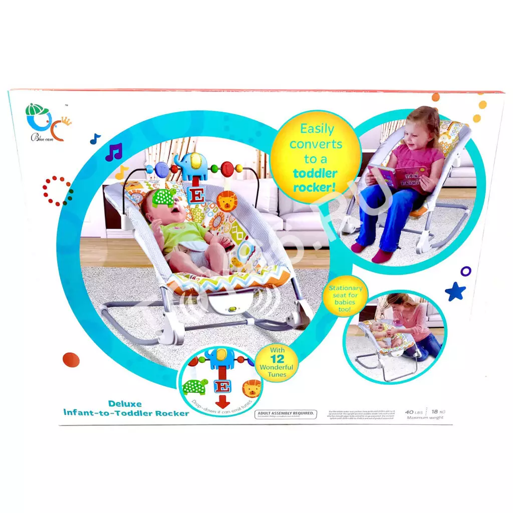 Кресло-качалка для малышей (12 фукнц., муз.) 0+ 68123