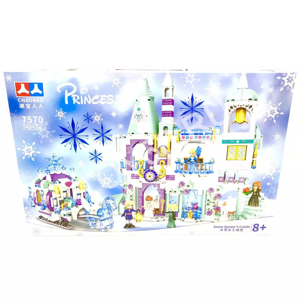 Конструктор Принцесса 742 дет 7570