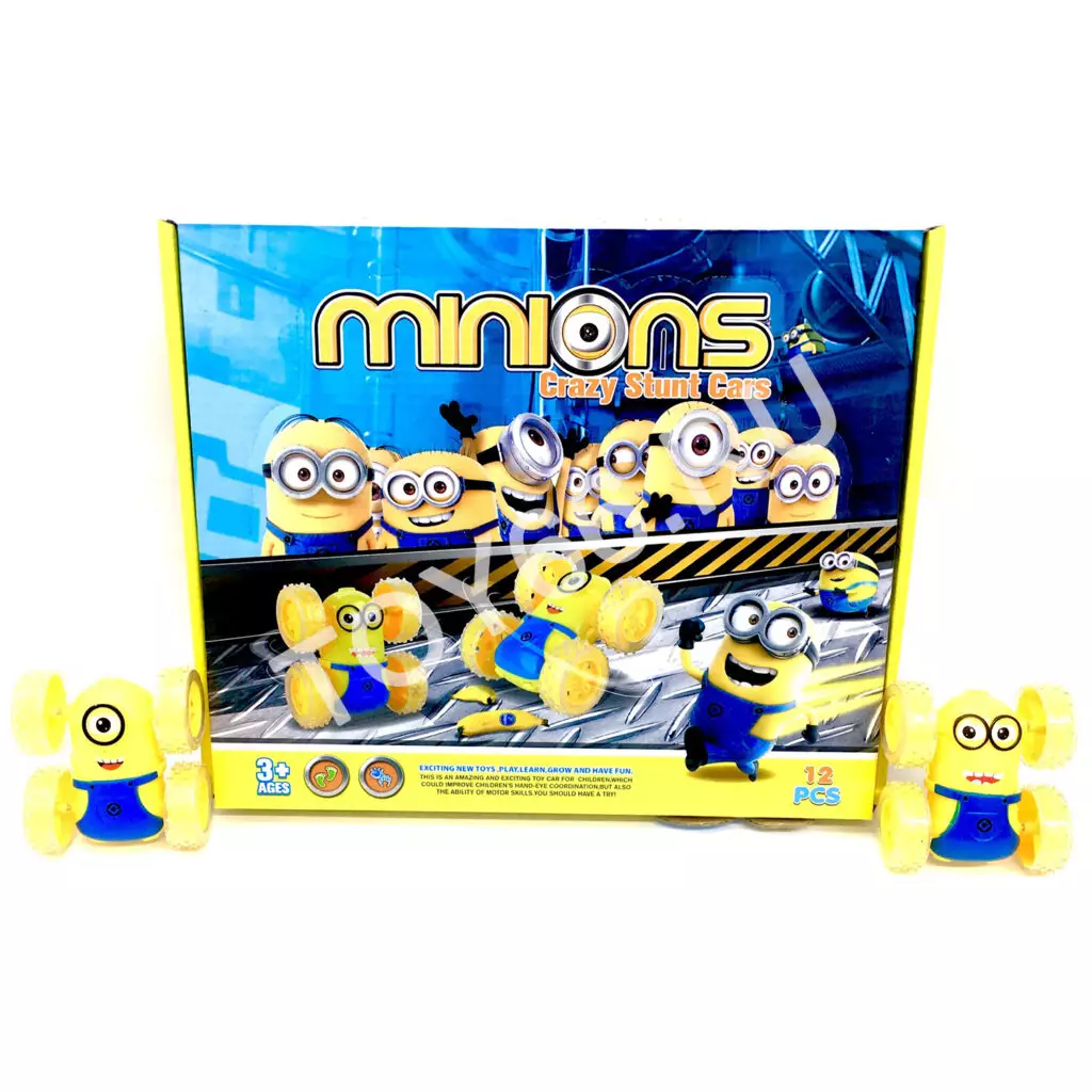 Милашка машинка перевёртыш 12 шт в блоке 778A