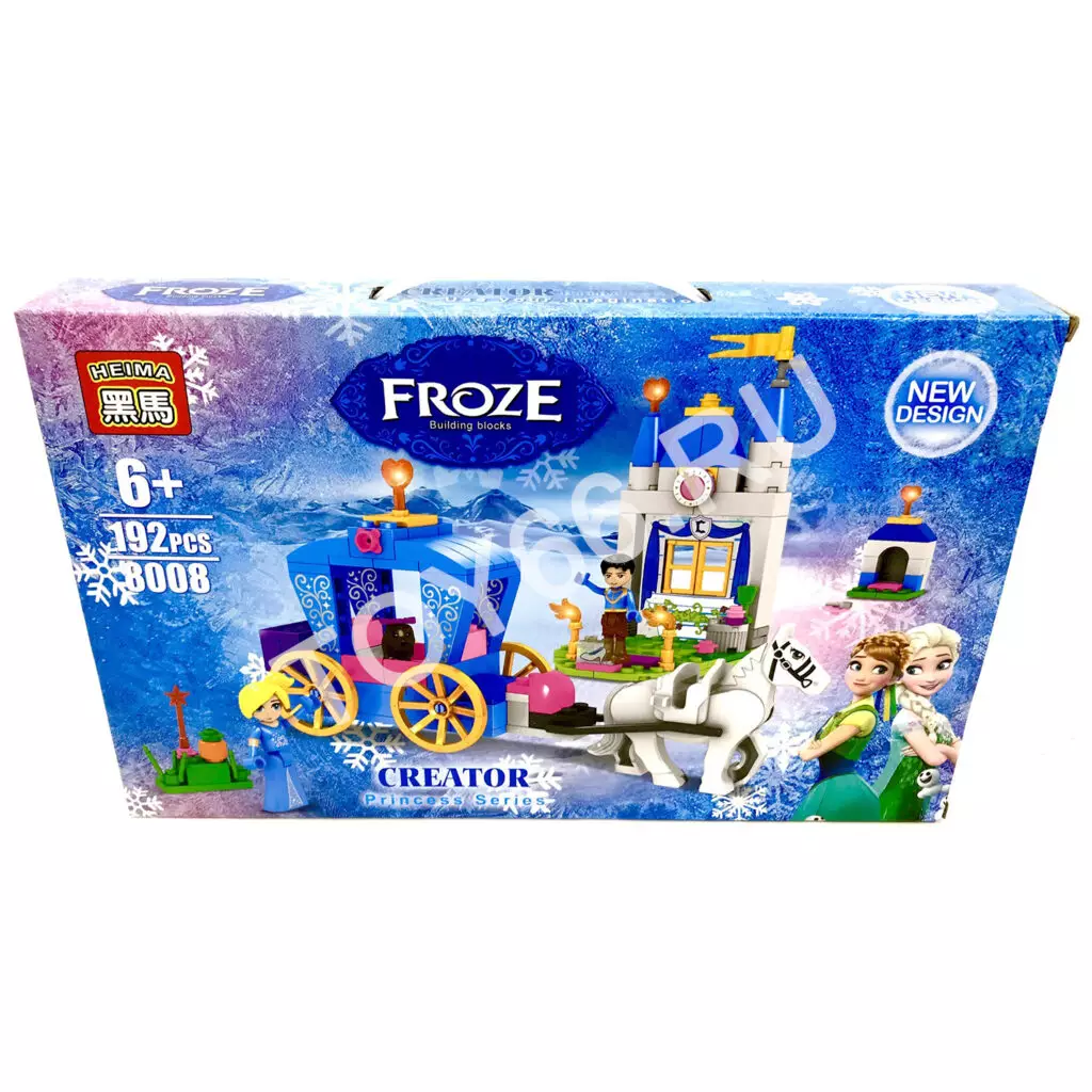 Конструктор для девочек Холод 192 дет. 8008