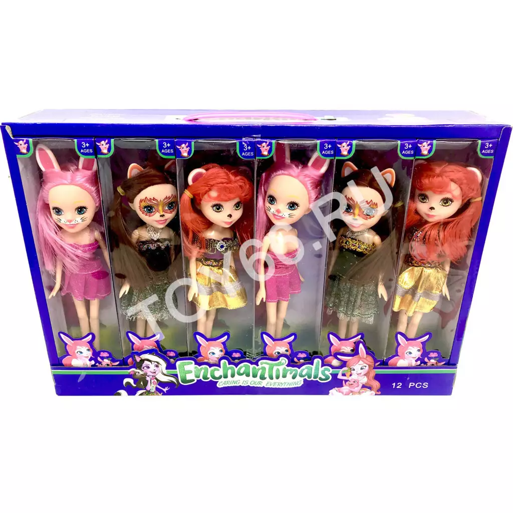 Зачарованные куклы 12 шт. в блоке 8165B