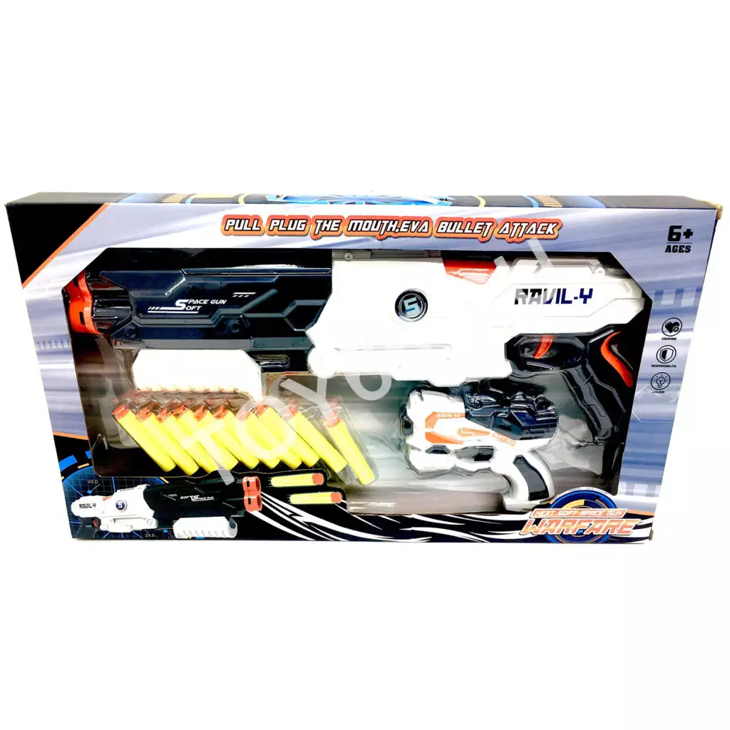 Бластер с мягкими пульками 826-53A