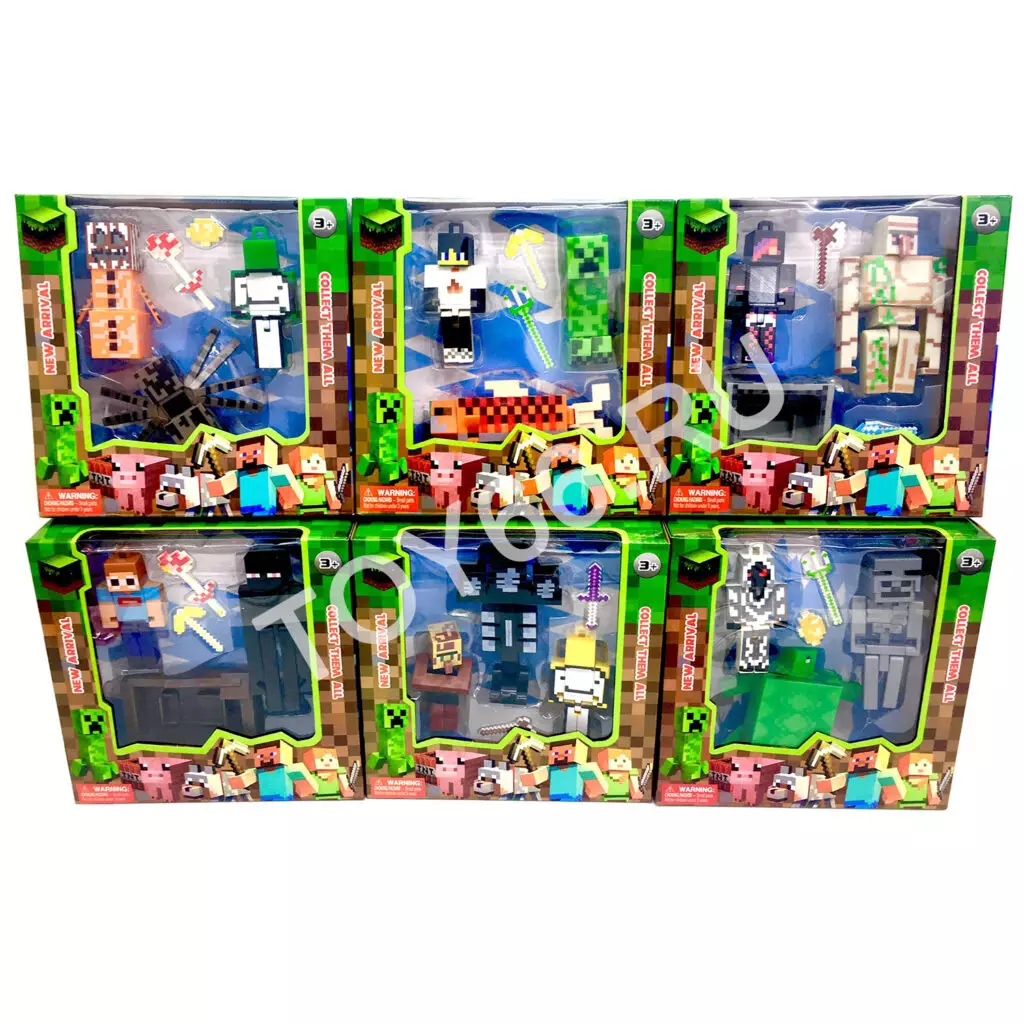 Фигурки Герои из кубиков 83213