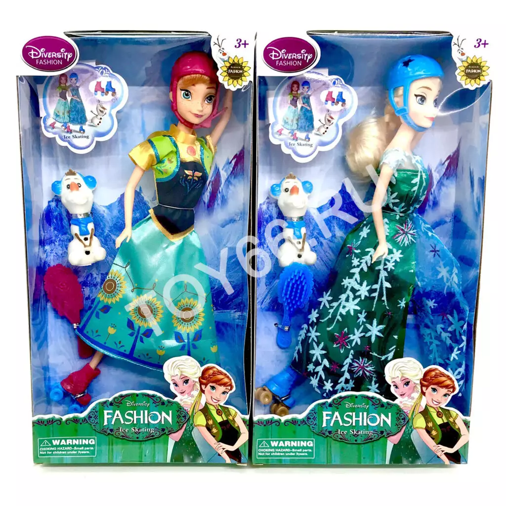 Кукла Холод на роликах 8428