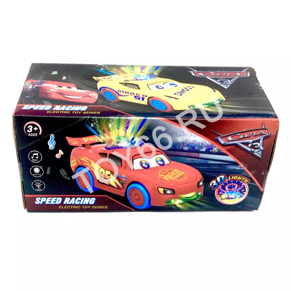 Машинка Тачки (свет, звук) 999-12AB