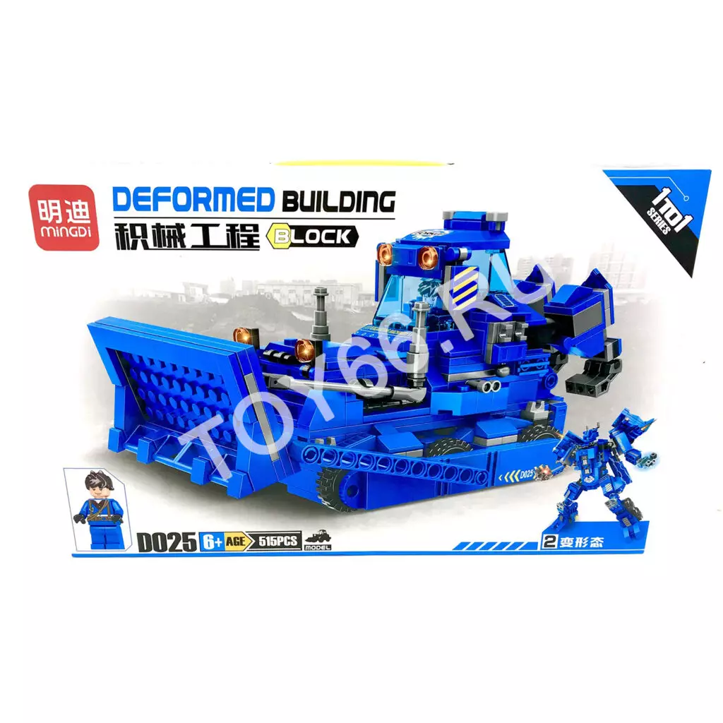 Конструктор Трактор 515 дет. D025