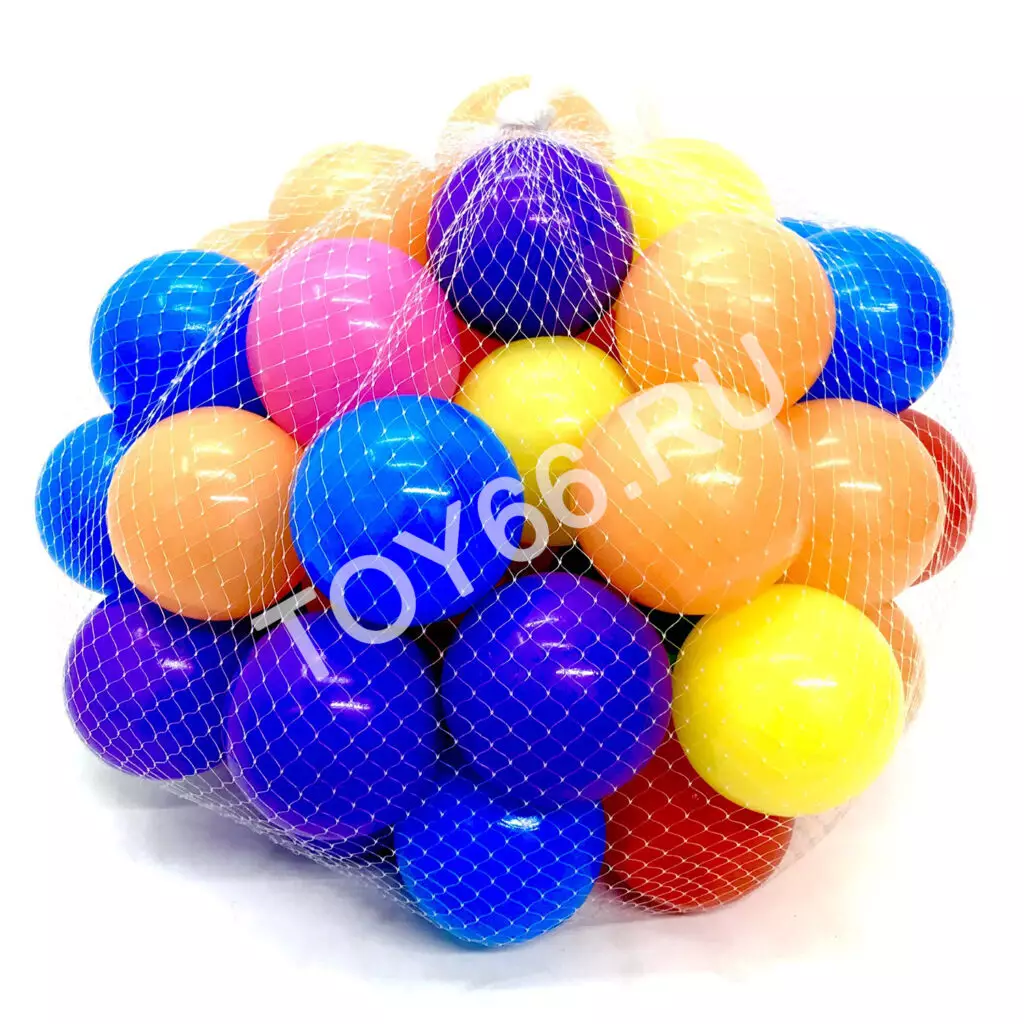 Мячики для сухого бассейна. 50 шт в блоке DHYQ