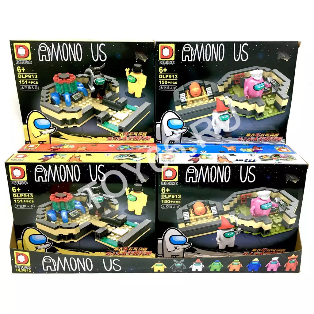 Конструктор НЛО 8 шт. в блоке DLP913