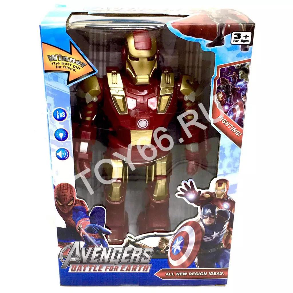 Супергерои (свет, звук) EJ886A