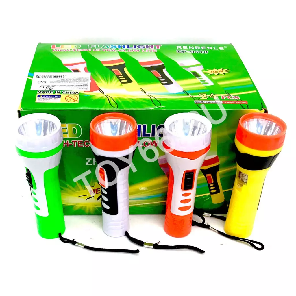 Фонарик 24 шт. в блоке ES001-9118