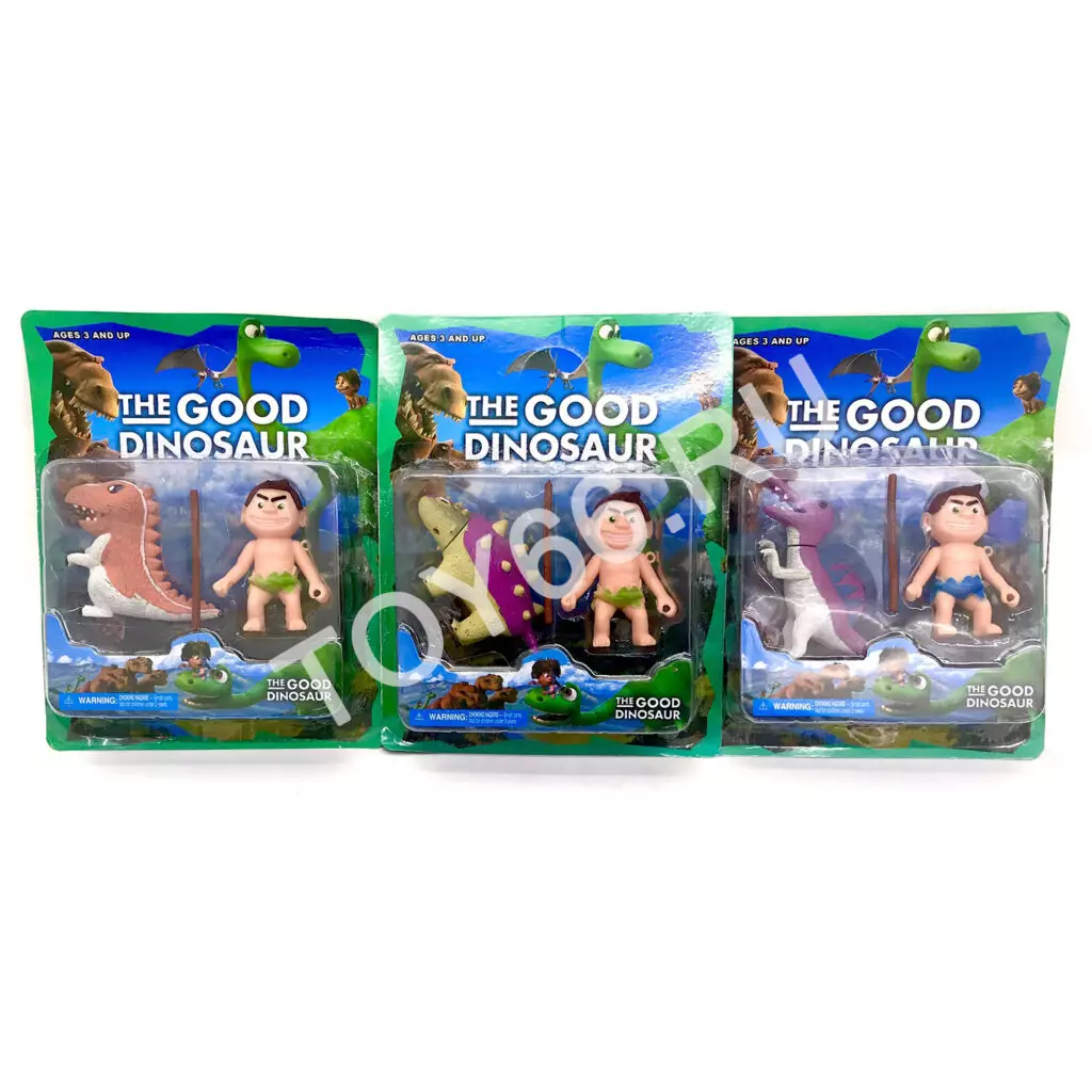 Набор 2 мини-фигурки Хороший Динозавр FS-51105 Набор 2 мини-фигурки Хороший Динозавр FS-51105