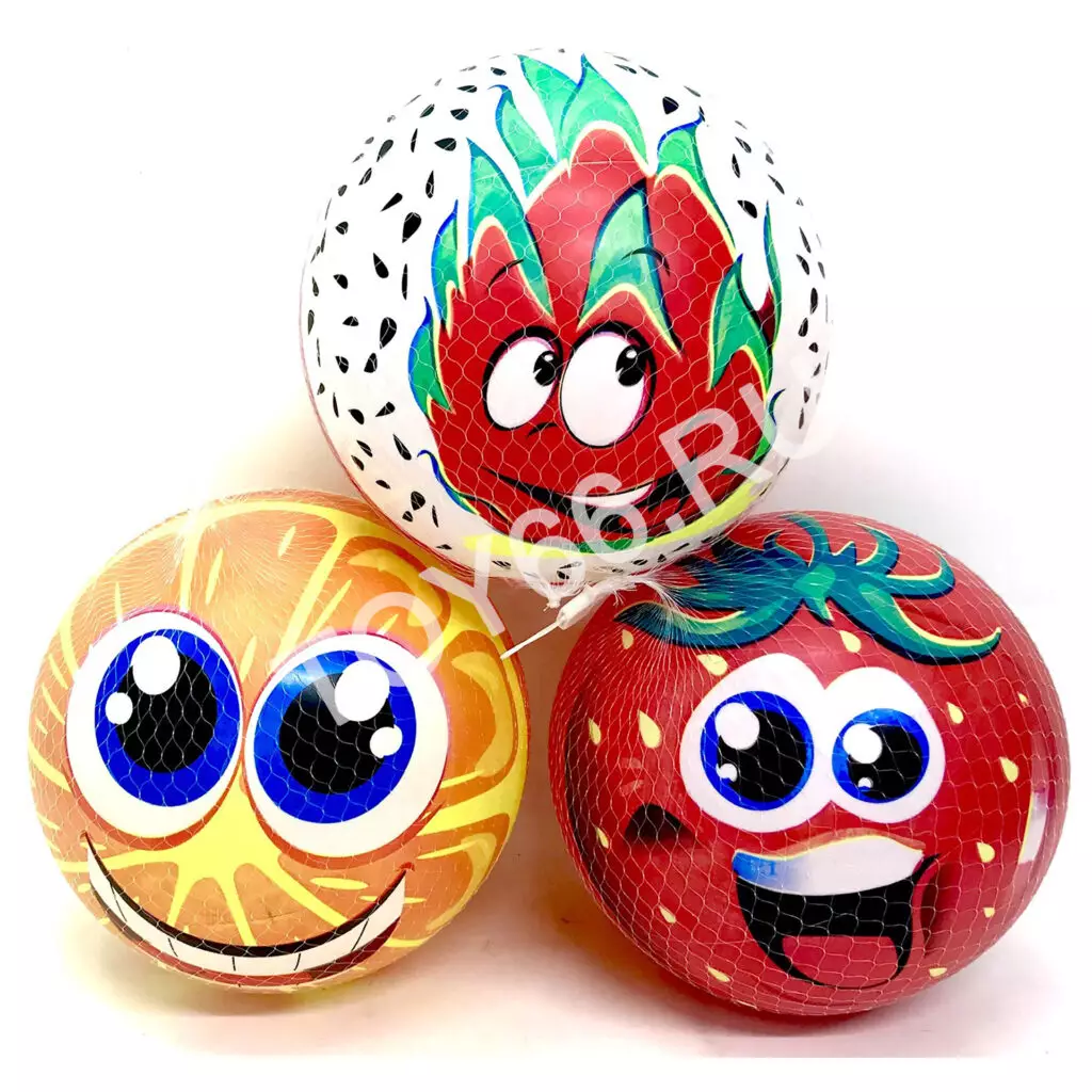 Мяч прыгун 10 шт в блоке 21 см GD004