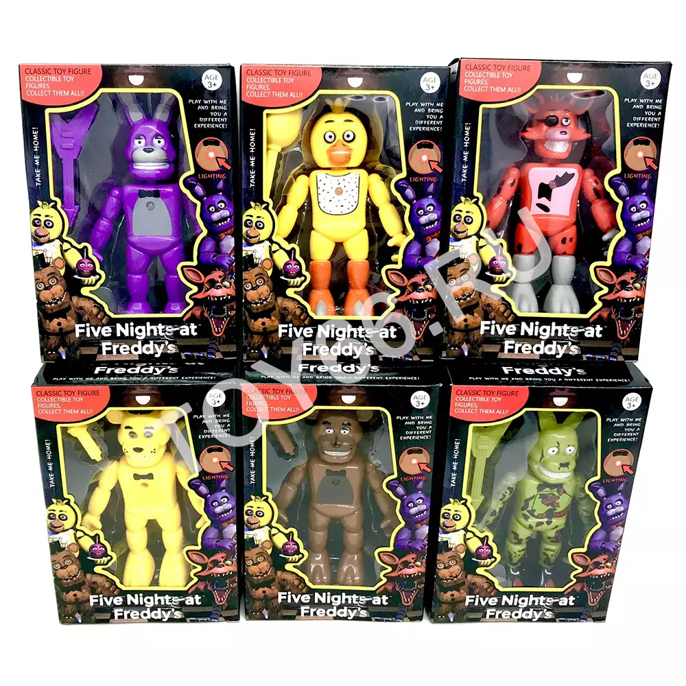 АниГерои в ассортименте,6 шт в блоке HG3301