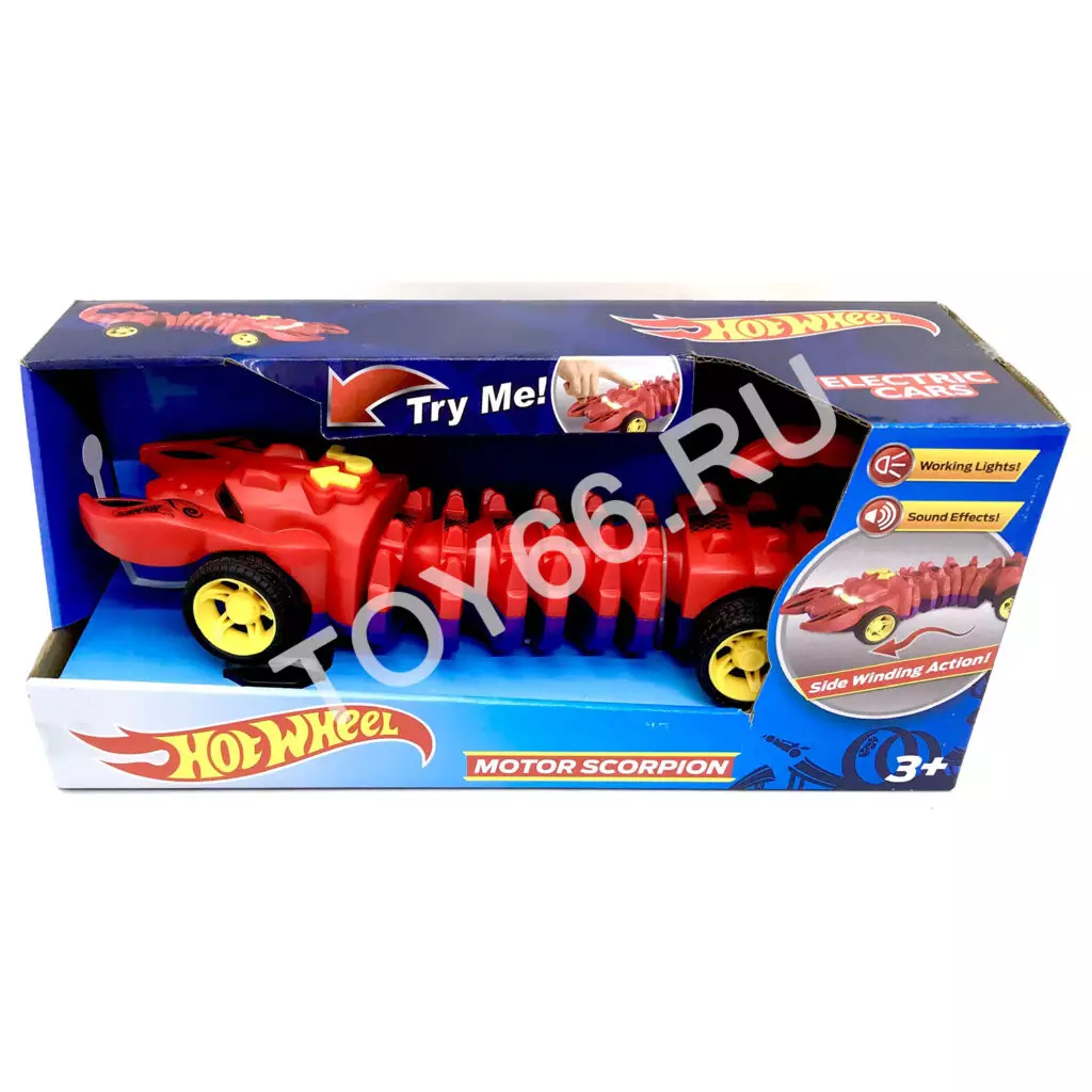 Машинка Хот вилс Гармошка (свет, звук) HW-23