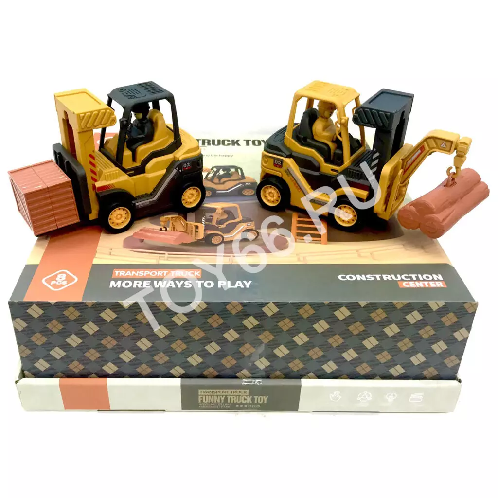 Трактор погрузчик, 8 шт в блоке HY-720