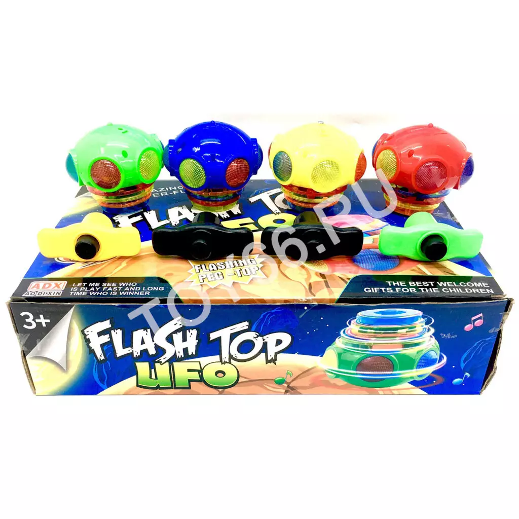 Игрушка светодиодная вращающаяся 12 шт. в блоке JMD-500-2019