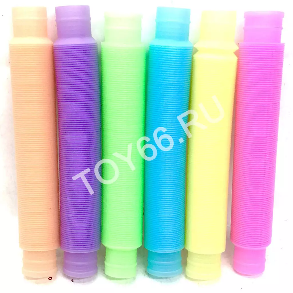 Pop Tubes,  6 шт в блоке JY001