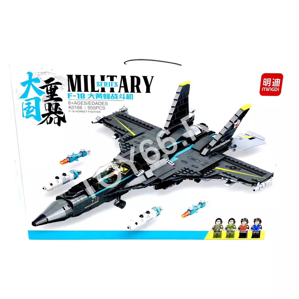 Конструктор Самолёт 955 дет. K0188