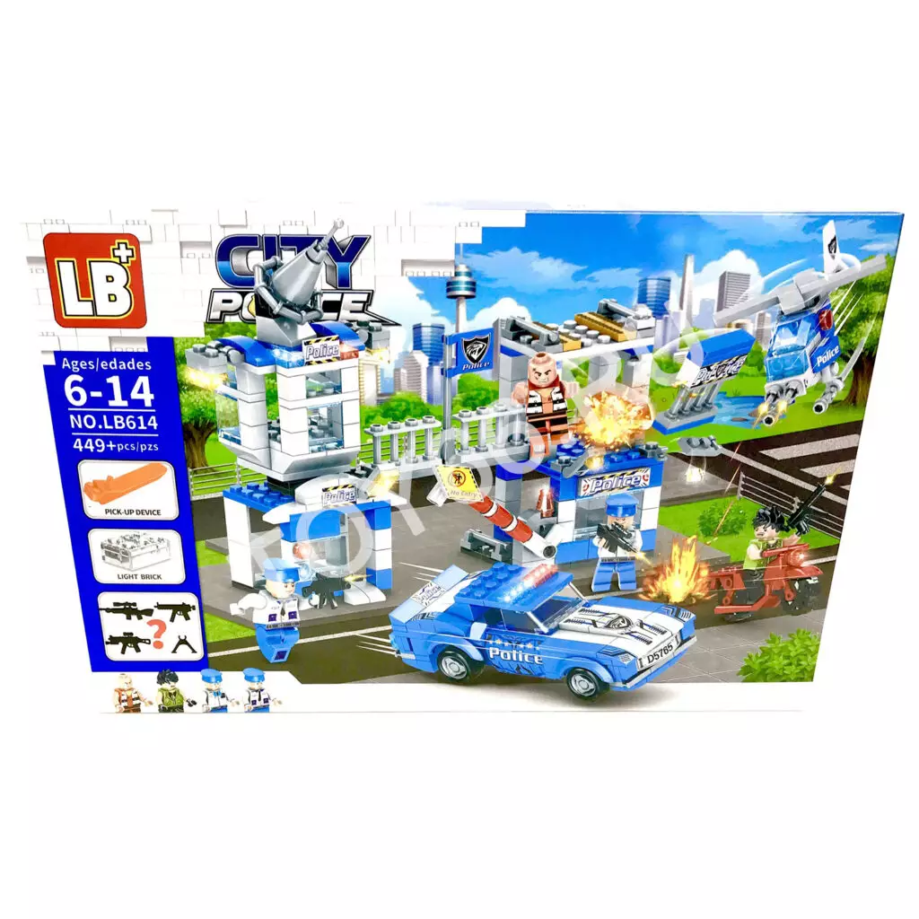 Конструктор Сити 449 дет. LB614