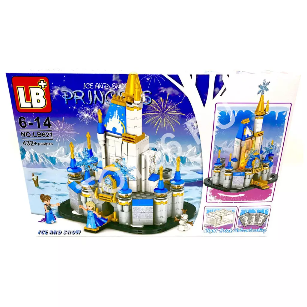 Конструктор Принцессы 432 дет. LB621