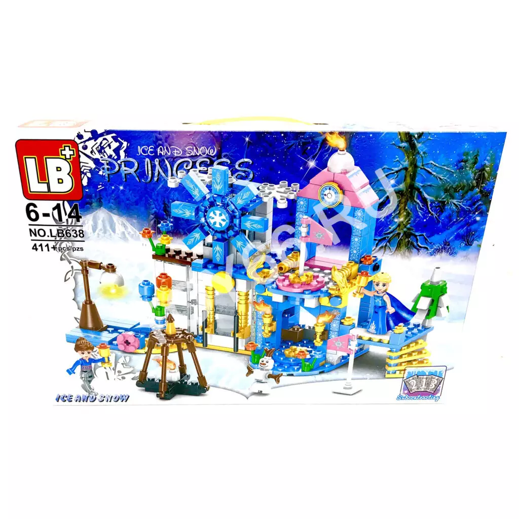 Конструктор Принцесса 411 дет. LB638
