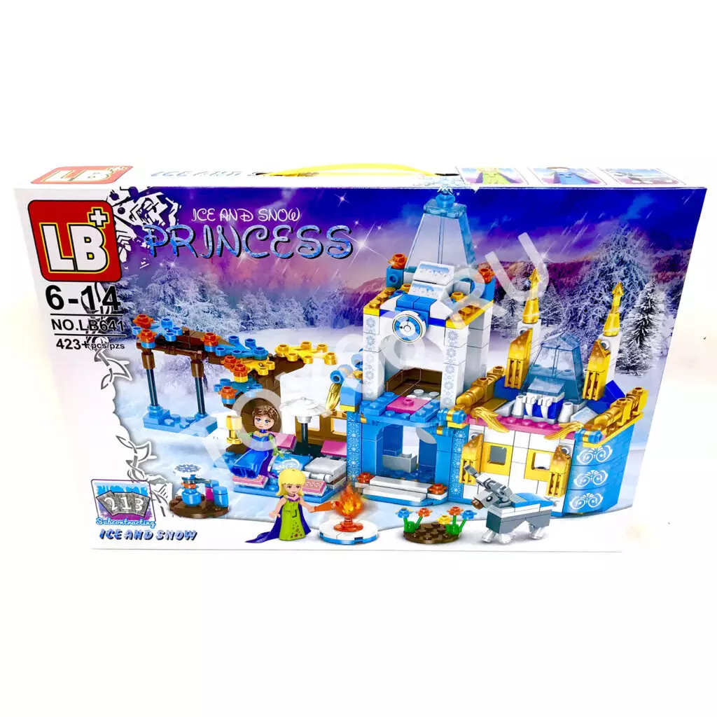 Конструктор для девочек Принцесса 423 дет. LB641