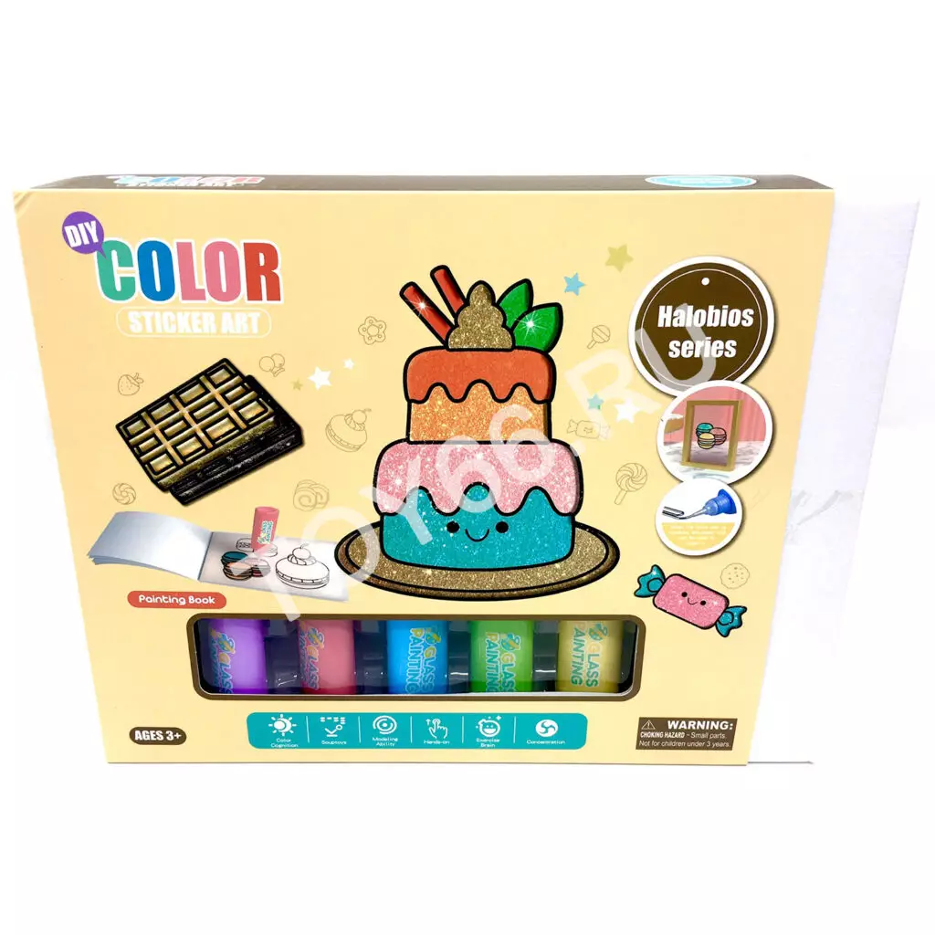 Творческий набор для рисования + книга раскраска LD6015