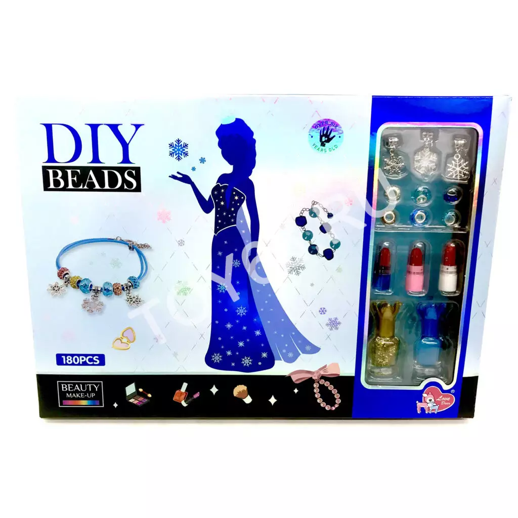 Набор для плетения браслет + для макияжа LD6030