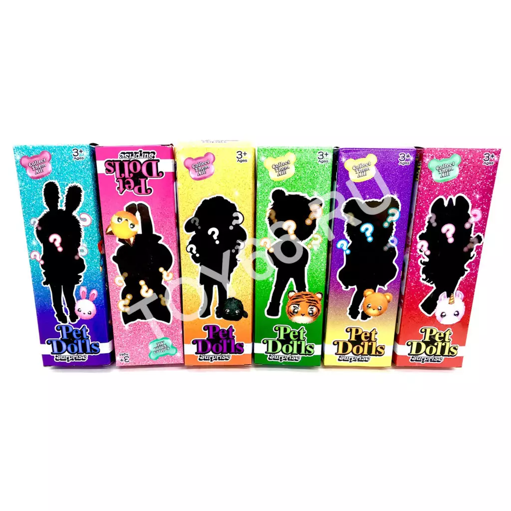 Куклы Pet Dolls сюрприз 24 шт. в блоке LK1133-LK1095