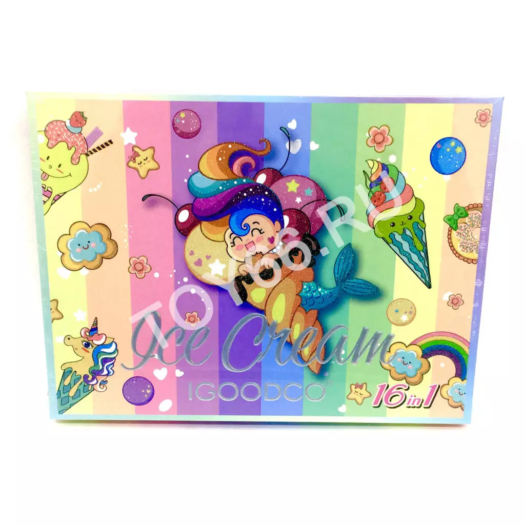 Набор косметики мороженое 16 в 1 LK2806