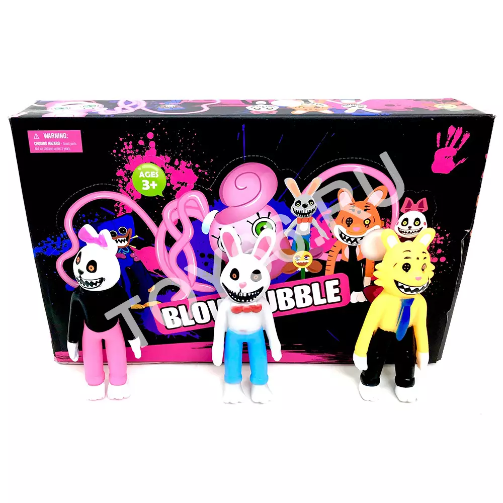 Ужастики антистресс, 18 шт в блоке LK3080A