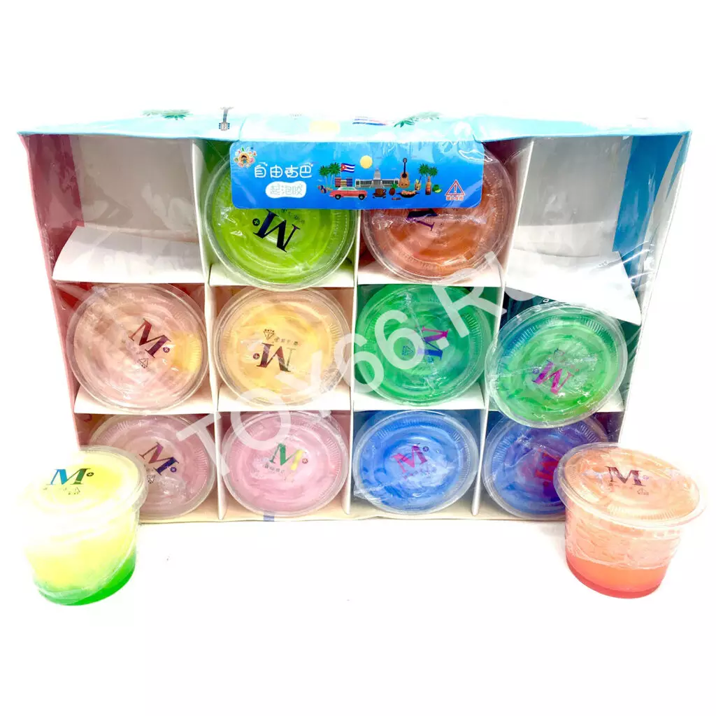 Лизун 12 шт. в блоке LY-01