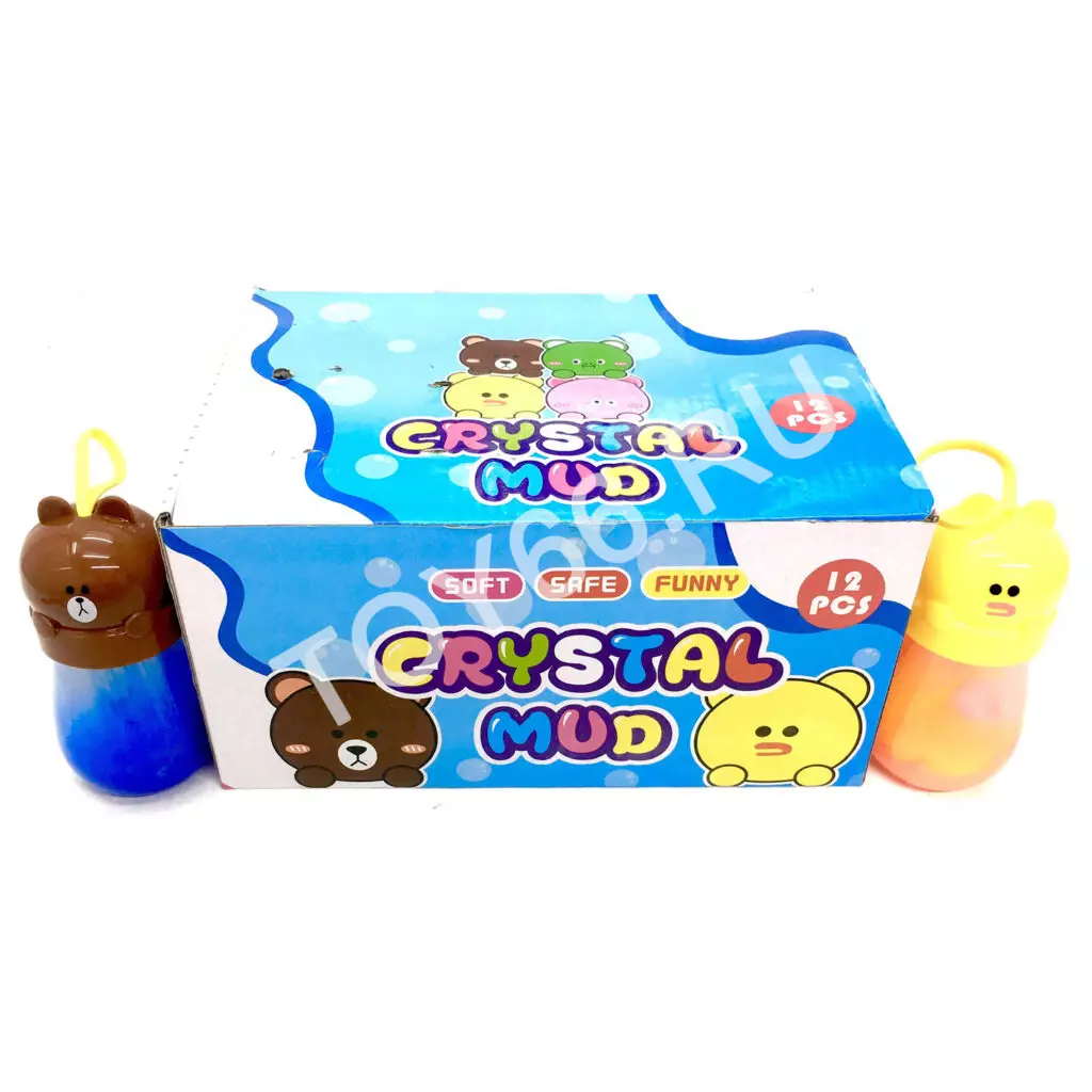 Лизун Мишка 12 шт. в блоке LY-08