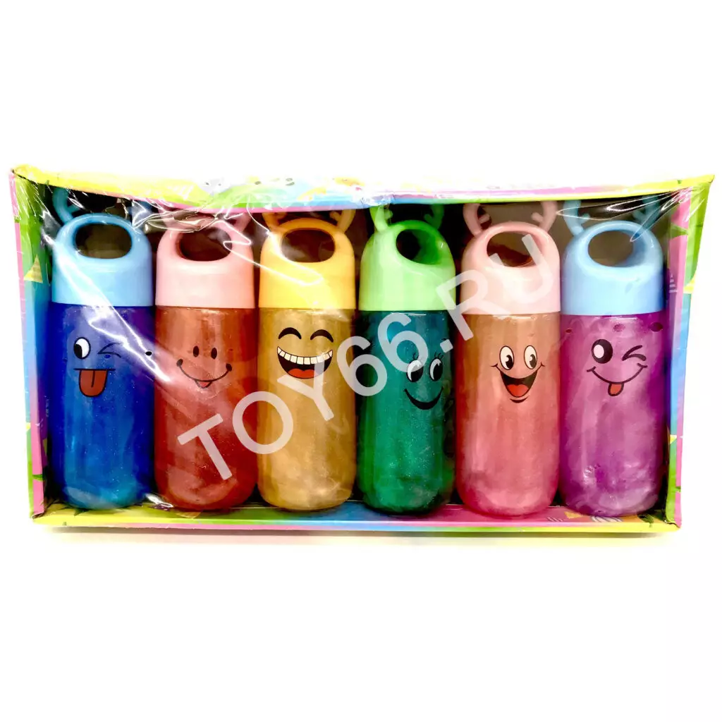 Лизун Улыбаки 6 шт. в блоке LY-42