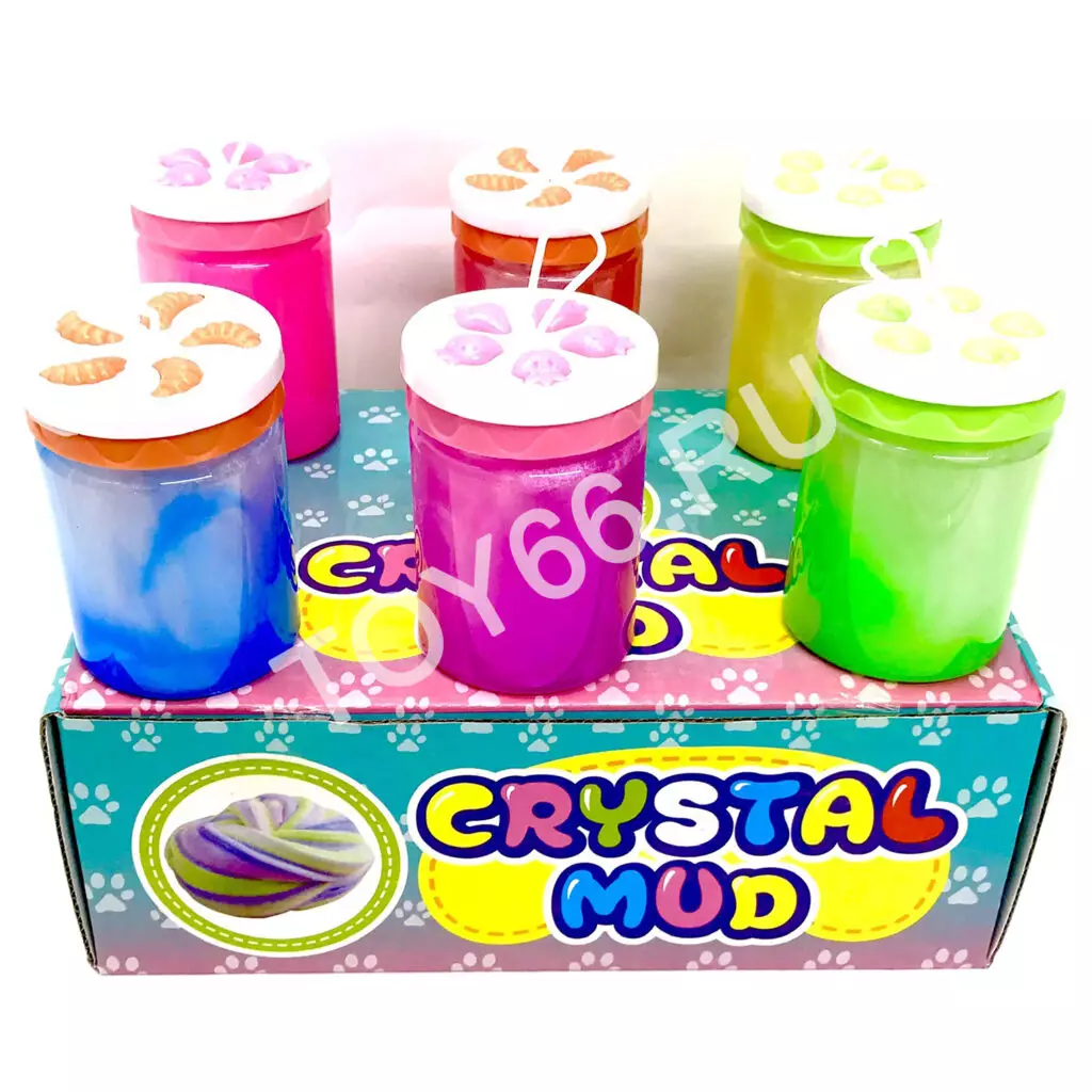 Лизун в банке 12 шт в блоке LY-49