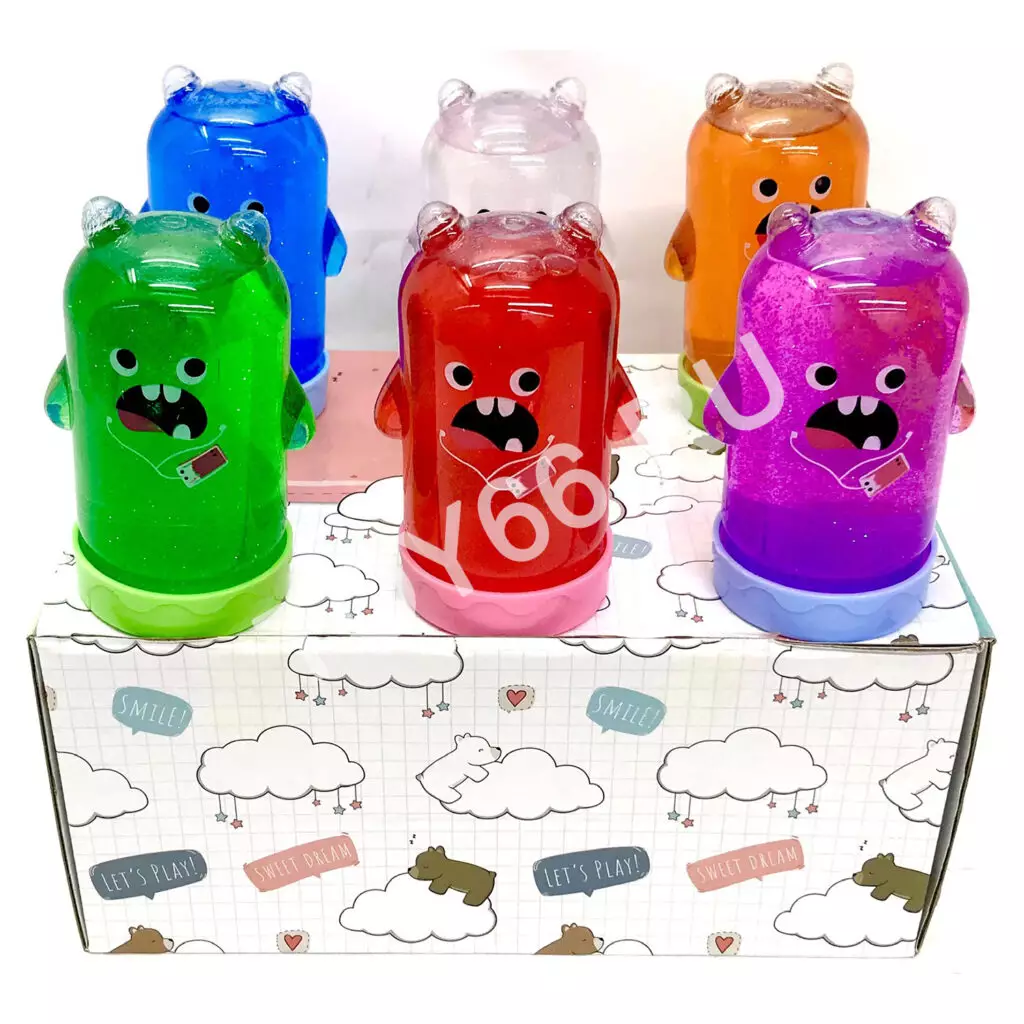 Лизун Страшила 12 шт в блоке LY-52