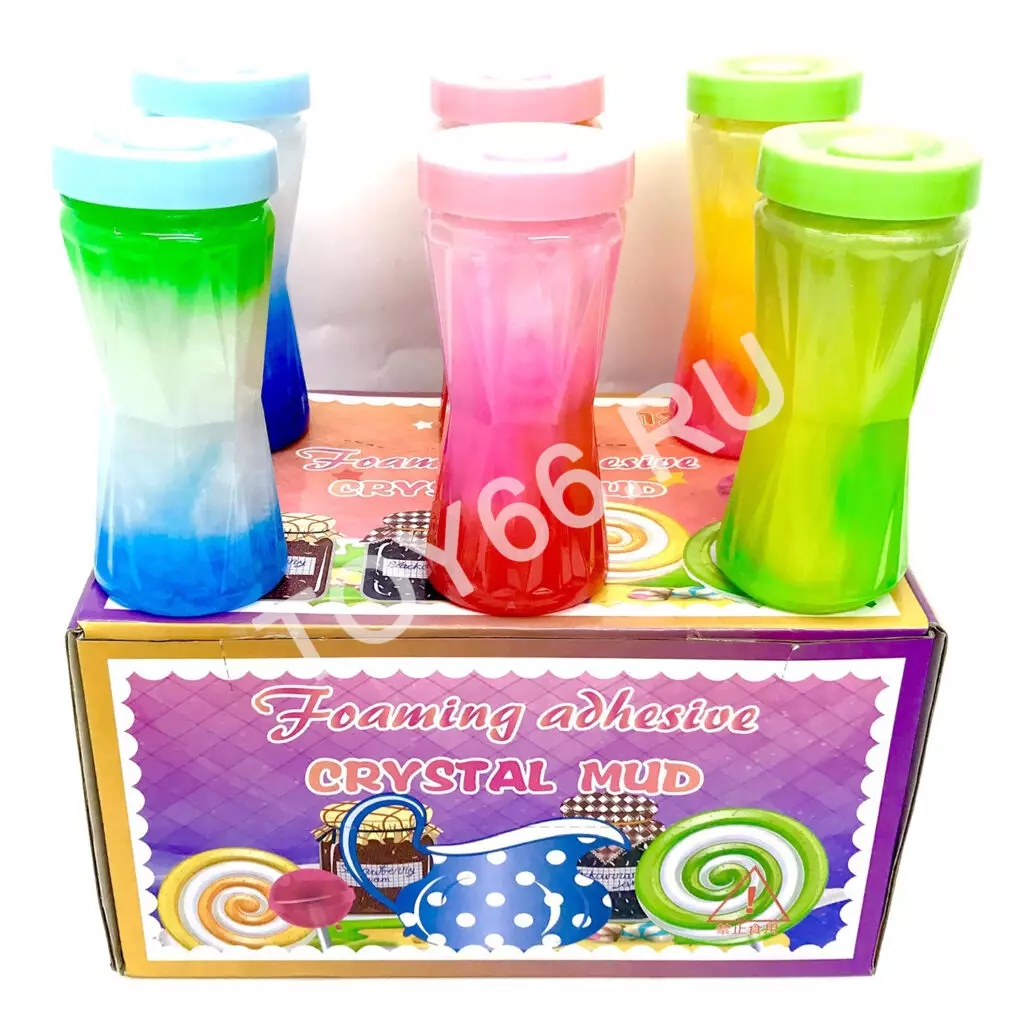 Лизуны в колбах 12 шт. в блоке LY-70