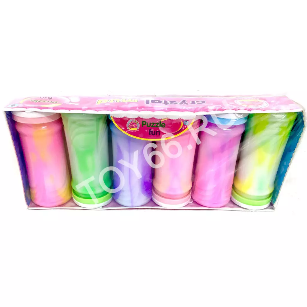 Лизун в колбах 6 шт. в блоке LY09