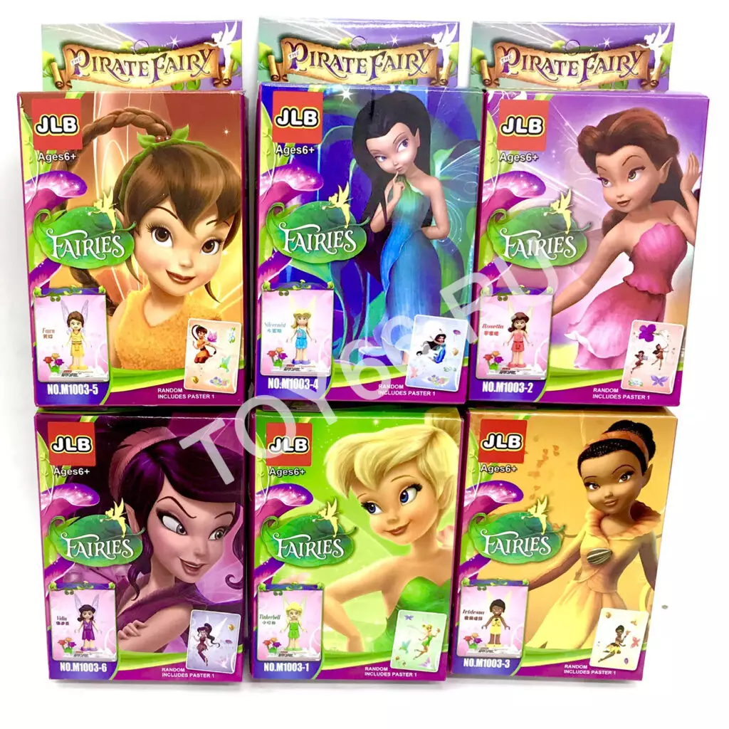 Конструктор Мультгерои 24 шт в блоке M1003 Конструктор Мультгерои 24 шт в блоке M1003