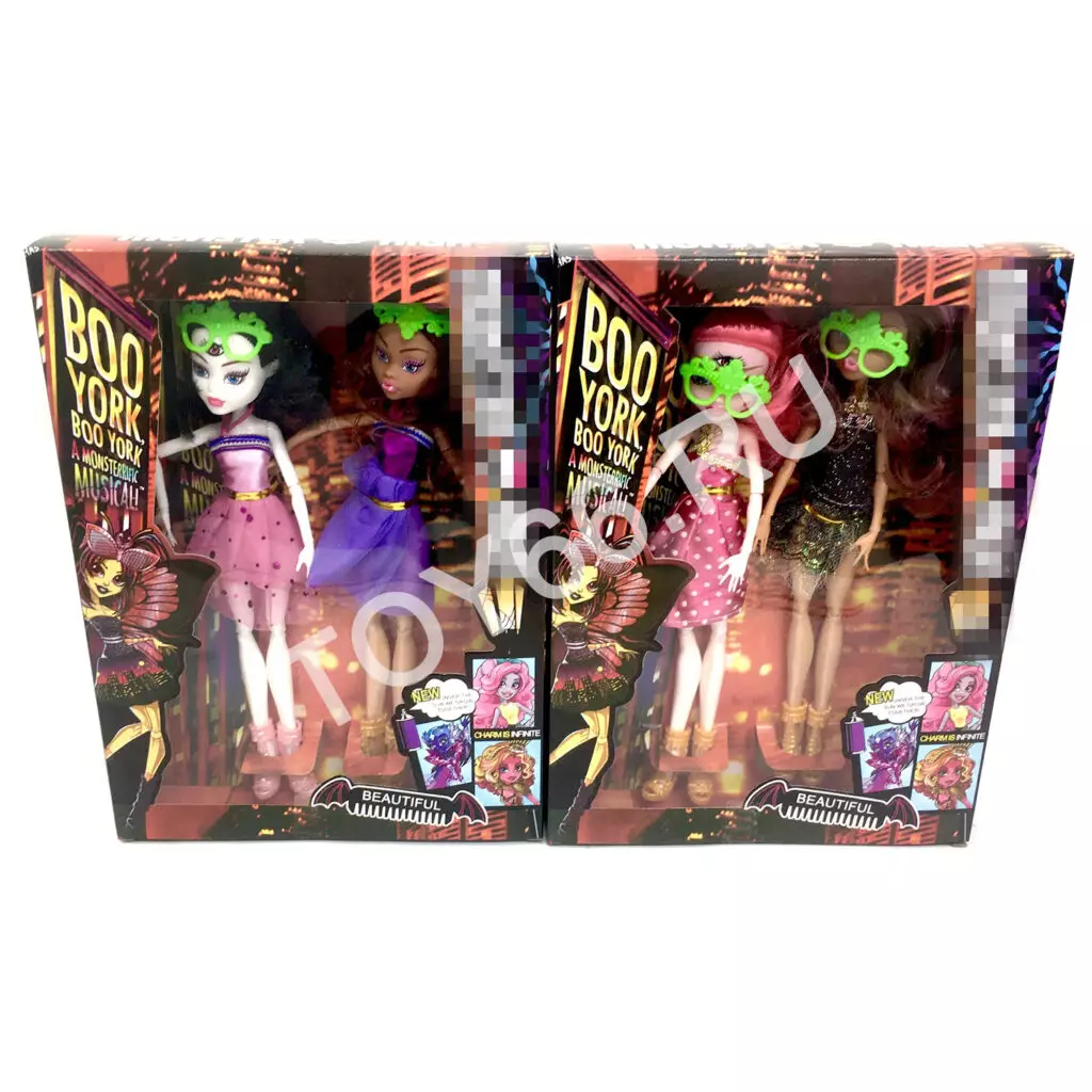 Кукла Монстр 2 шт. в наборе MG-302B