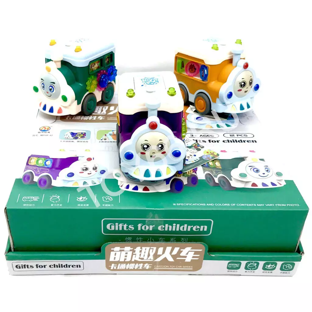 Инерционная игрушка Паровозик, 12 шт в блоке MH169-42