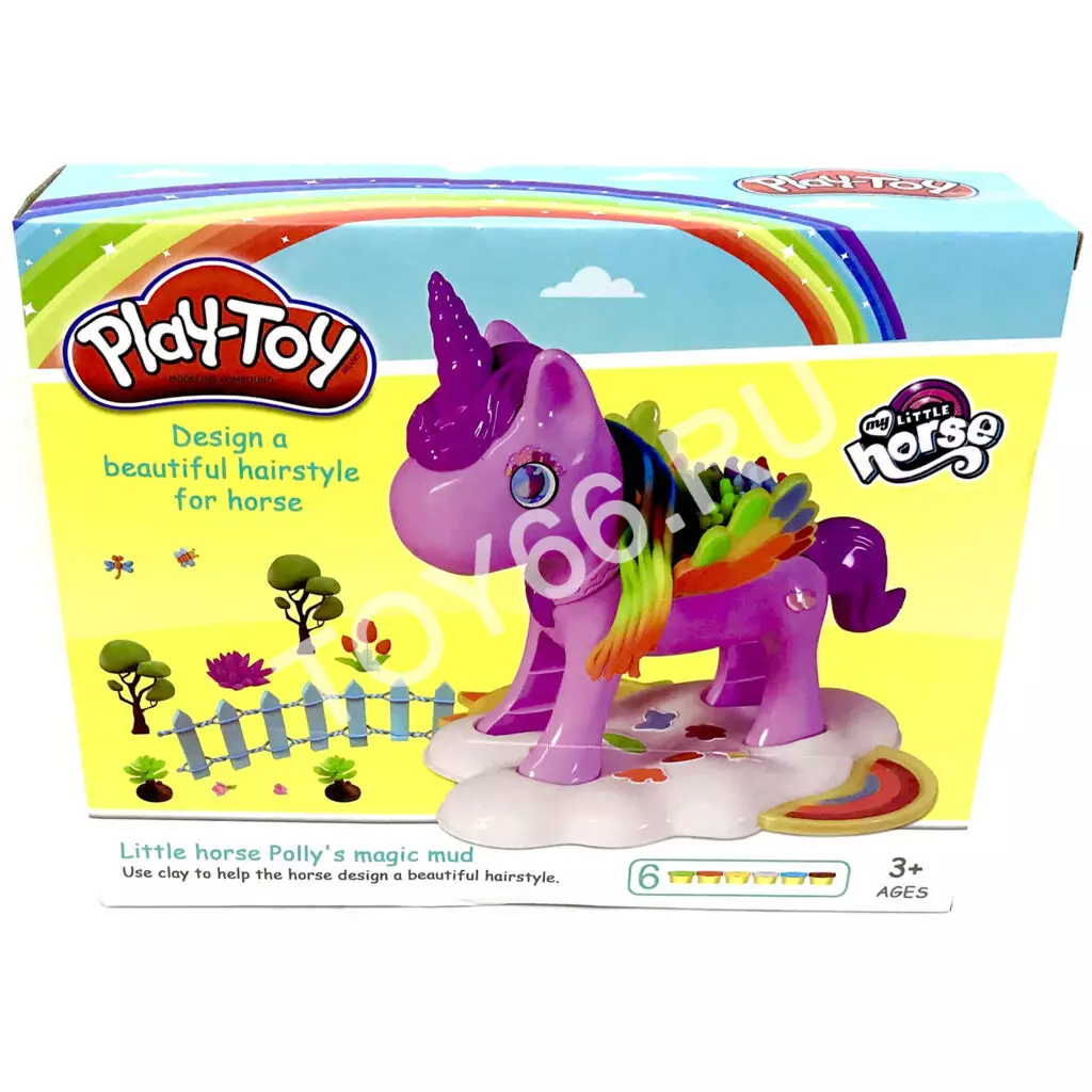 Масса для лепки Пони MS8063